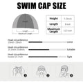 Premium Silicone Swim Cap Comfortable Stretch Fit