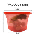 34 Oz Reusable Silicone Food Storage Bags