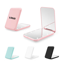 Folding Mirror 1X/2X Magnification LED Compact Nternal