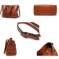 Womens Leather Purses and Handbags Top Handle Satchel Bags