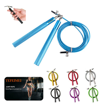 Wire Skipping Rope With Aluminum Alloy Handle