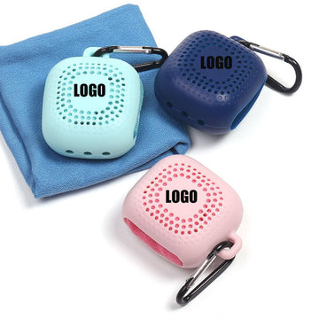 Quick Drying Towel With Silicone Case