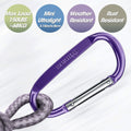 3" Aluminum D Ring Carabiners