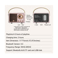 Retro Bluetooth Speaker