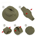 Waterproof Quick Dry Sun Protection Foldable Bucket Hat