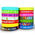 Rubber Bracelet Silicone Wristbands