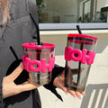 Anti-Scald Insulated Straw Mug
