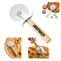 Pizza Cutter Wheel With Wooden Handle