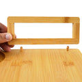 5-Piece Bamboo Cheese Board Set