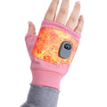 Smart Thermostatic Electric Heated Fingerless Gloves