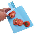 Portable Food Grade Pp Plastic Foldable Food Cutting Board