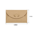 Heart Shaped Clasp Small Gift Cards Holder Mini Envelope