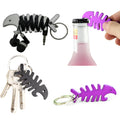 Fish Bone Bottle Opener Keychain