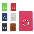 Pu Leather Smart Phone Wallet With Ring Stand