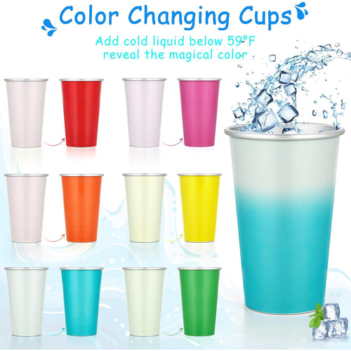 16Oz Cold Color Changing Aluminum Cup