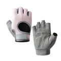 Ergonomic Padded Palm Breathable Sports Fingerless Gloves