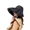 Foldable Ponytail Sun Hat