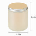 Custom Frosted Glass Candle Holder