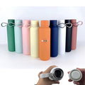 12Oz Stainless Steel Water Bottle With Rubber String
