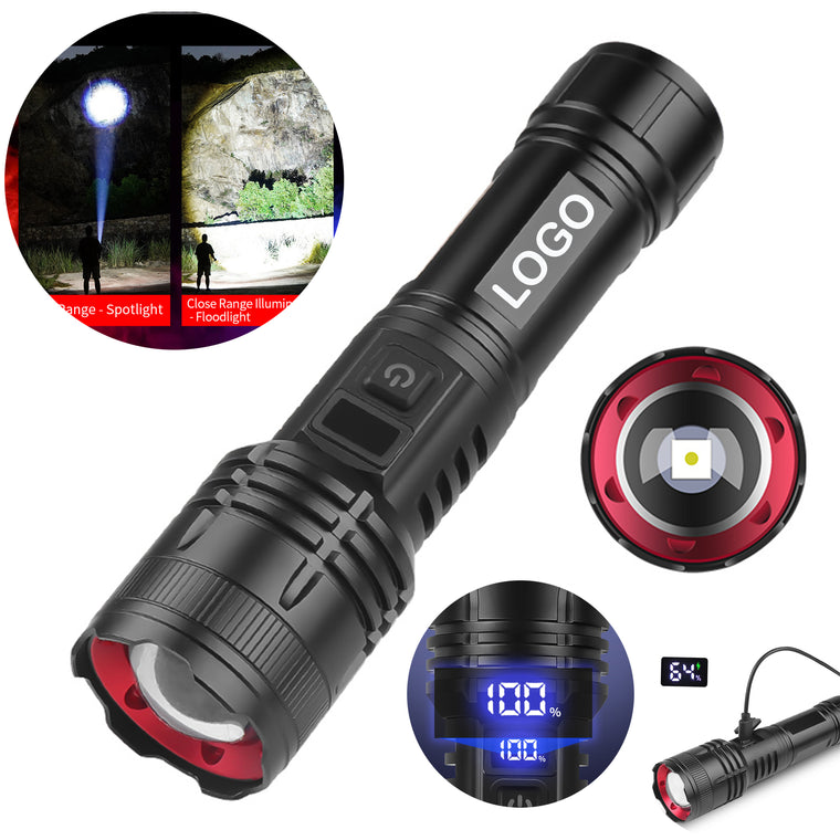 30W High Intensity LED Long Throw Zoom Flashlight