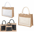 Reusable Jute Tote Bag