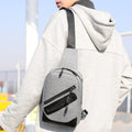 Crossbody Backpack Sling Bag With Earphone Jack