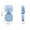 USB Quiet Handheld Personal Foldable Rechargeable Fan