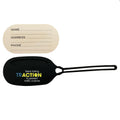 Oval Silicone Luggage Tag