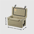 35QT Rotomolded Lockable Cooler Box