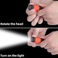 Usb Rechargeable Led Micro Pocket Flashlight With Keychain