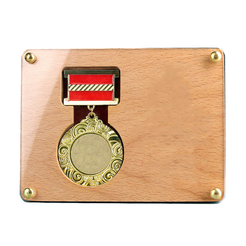Acrylic Solid Wooden Plaque