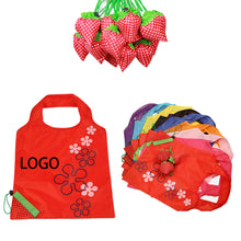 Folding Strawberry Shopping Bag
