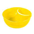 7inch Divided S-Shaped Two Compartments Cereal Bowl