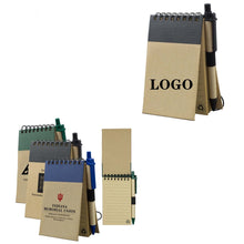 Eco Inspired Jotter Notepad Notebook with Matching Color