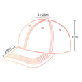 6 Panel Washed Cotton Twill Baseball Caps