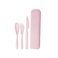 Reusable Wheat Straw Cutlery Set