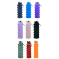 18 Oz Foldable Silicone Water Bottle