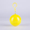 Disposable Rain Poncho in Compressed Ball
