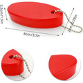 Portable Oval Foam Floating Keychain