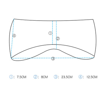 Fleece Sports Headband with Windproof Ear Warmers