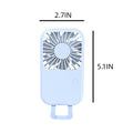 Mini Handheld Fan with Phone Holder