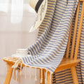 Beach Towel Cotton Large Towel Soft Blanket With Backpack