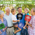 Custom Wooden-Handled Paper Fans