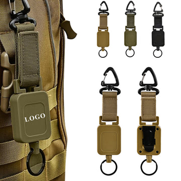 Metal Back Clip And Retractable Wire Rope