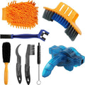 8 Pcs Precision Bicycle Cleaning Brush Tool