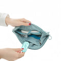 Refillable Portable Travel Floss Case 2 in 1