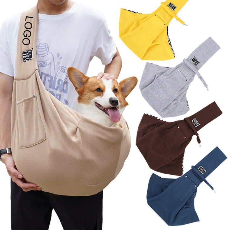 Adjustable Pet Carrier Backpack/ Small Dogs & Cats Sling Bag