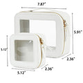 Square Alphabet Makeup Bag