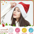 Colored Sequins Xmas Holiday Hat