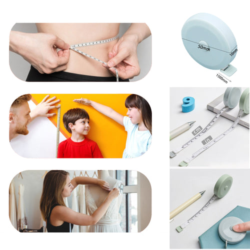 1.5 Meter Soft Retractable Measuring Tape